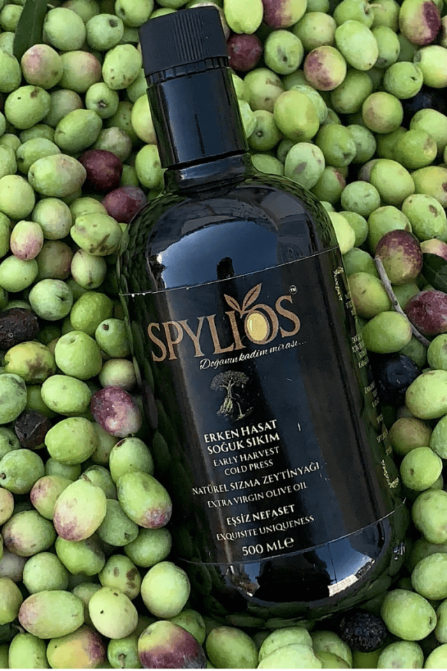 Spylios Natürel Erken Hasat Soğuk Sıkım Sızma Zeytinyağı 500 ml (2025-2026 Sezonu Yeni Hasat)
